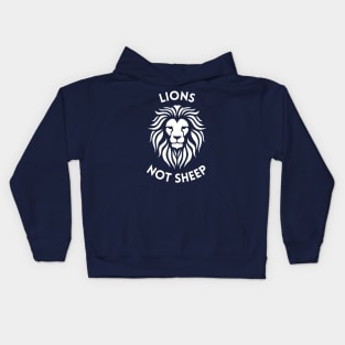 Lions Not Sheep Republican Conservative Maga Shirt Kids Hoodie